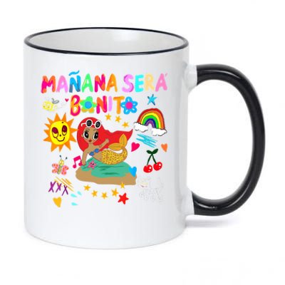 Mañana Será Bonito Karol G Funny 11oz Black Color Changing Mug