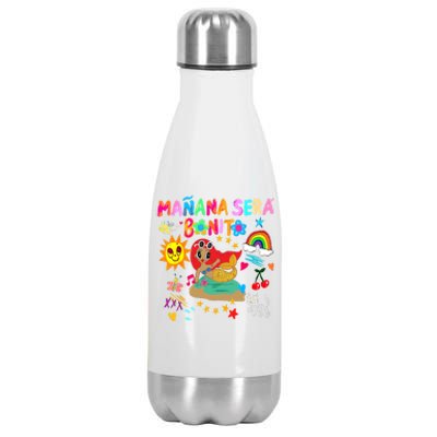 Mañana Será Bonito Karol G Funny Stainless Steel Insulated Water Bottle