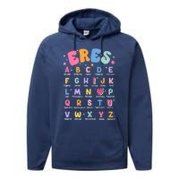 Maestra Spanish Bilingual Teacher Multilingual Affirmation Performance Fleece Hoodie