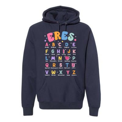 Maestra Spanish Bilingual Teacher Multilingual Affirmation Premium Hoodie