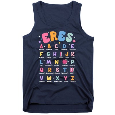 Maestra Spanish Bilingual Teacher Multilingual Affirmation Tank Top