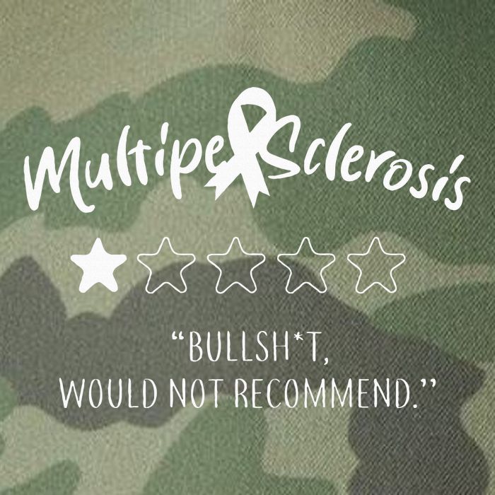 Multiple Sclerosis Bullshit Would Not Recommend Legacy Tie Dye Trucker Hat