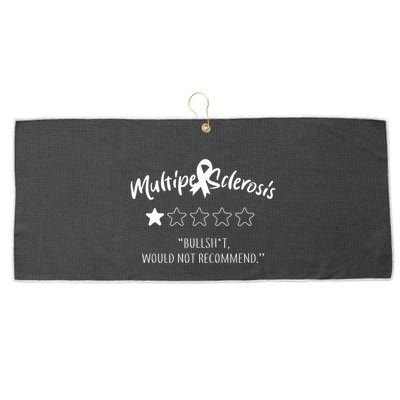 Multiple Sclerosis Bullshit Would Not Recommend Large Microfiber Waffle Golf Towel