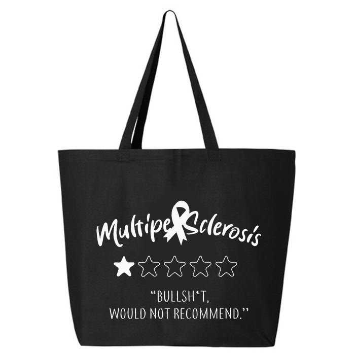 Multiple Sclerosis Bullshit Would Not Recommend 25L Jumbo Tote