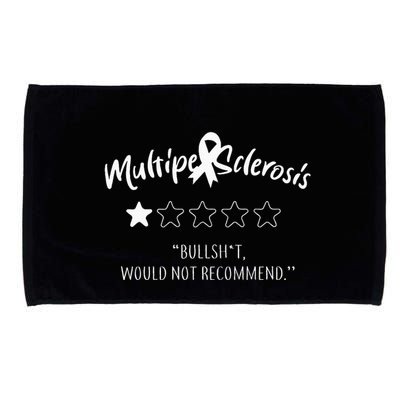 Multiple Sclerosis Bullshit Would Not Recommend Microfiber Hand Towel