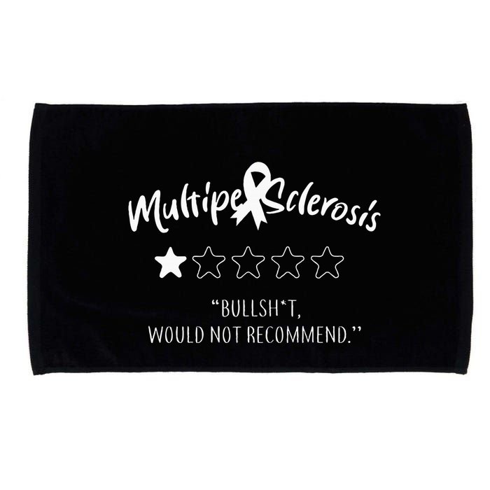 Multiple Sclerosis Bullshit Would Not Recommend Microfiber Hand Towel