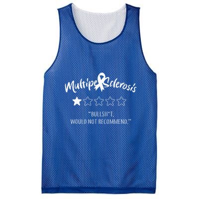 Multiple Sclerosis Bullshit Would Not Recommend Mesh Reversible Basketball Jersey Tank
