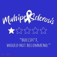 Multiple Sclerosis Bullshit Would Not Recommend Stripe Pom Pom Beanie
