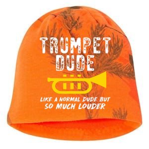 Marching School Band Funny Trumpet Kati - Camo Knit Beanie