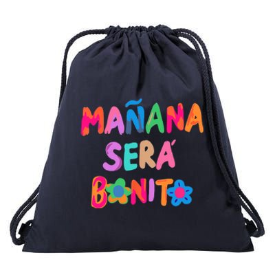 Mañana será bonito Drawstring Bag