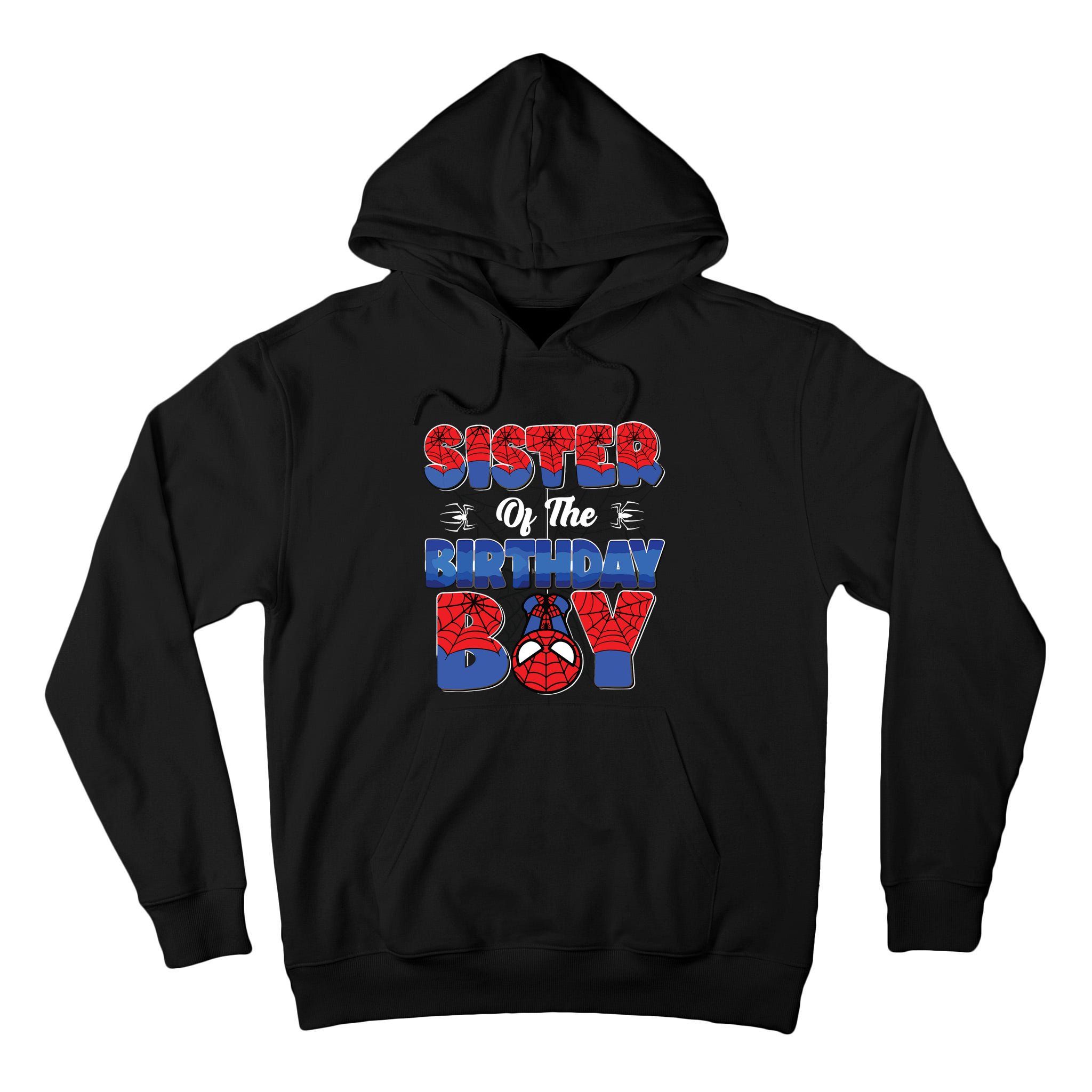 Matching Sister Birthday Boy Tall Hoodie