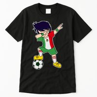 Mexican Dabbing Soccer Boy Mexico Tall T-Shirt