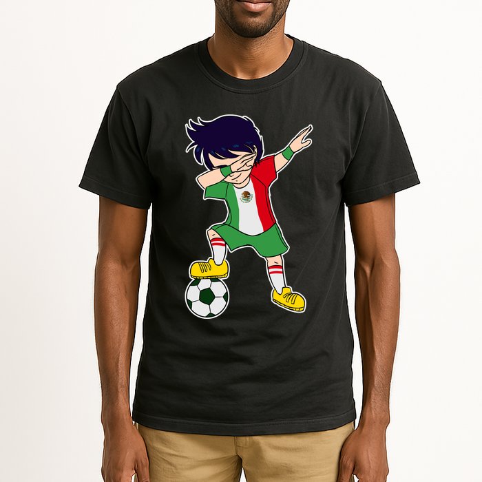 Mexican Dabbing Soccer Boy Mexico Tall T-Shirt