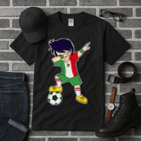 Mexican Dabbing Soccer Boy Mexico Tall T-Shirt