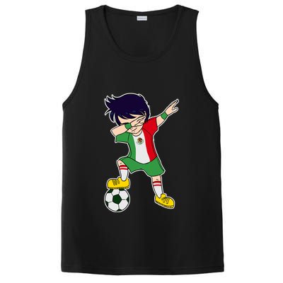 Mexican Dabbing Soccer Boy Mexico PosiCharge Competitor Tank