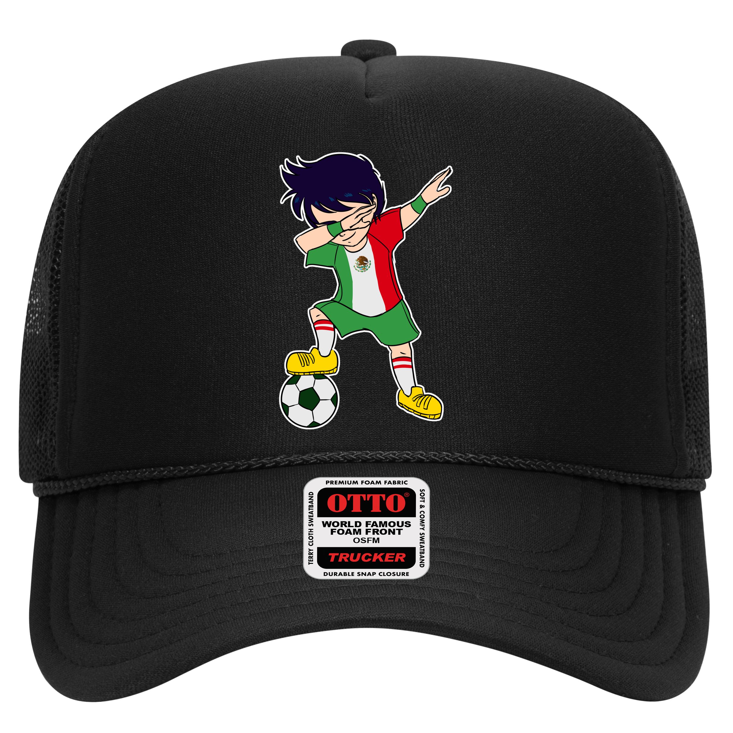 Mexican Dabbing Soccer Boy Mexico Hat