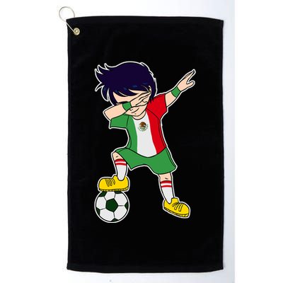 Mexican Dabbing Soccer Boy Mexico Golf Towel