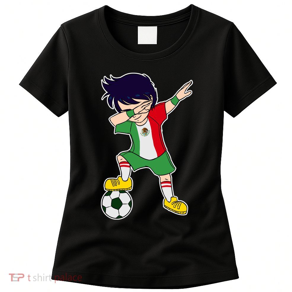 Mexican Dabbing Soccer Boy Mexico Women's T-Shirt