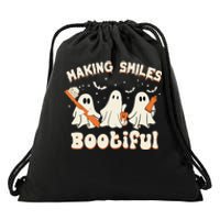 Making Smiles Bootiful Halloween Drawstring Bag