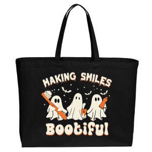 Making Smiles Bootiful Halloween Cotton Canvas Jumbo Tote