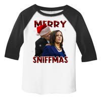 Merry Sniffmas Biden Santa Christmas Anti Biden Sniffer Xmas Toddler Fine Jersey T-Shirt