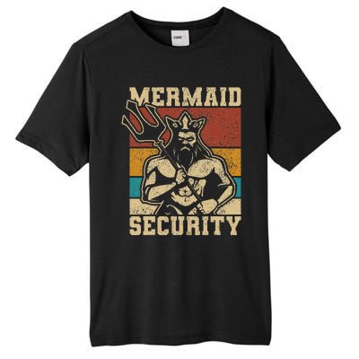 Mermaid Security Bday Costume Merman Birthday Party Outfit Tall Fusion ChromaSoft Performance T-Shirt