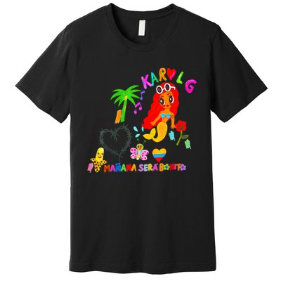 Manana Sera Bonito Funny Lover Premium T-Shirt