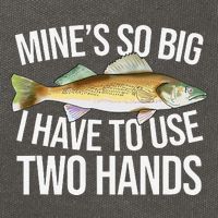 MineS So Big I Have To Walleye Pike Funny Fishing Gifts Cotton Canvas Backpack