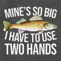 MineS So Big I Have To Walleye Pike Funny Fishing Gifts Vector Backpack