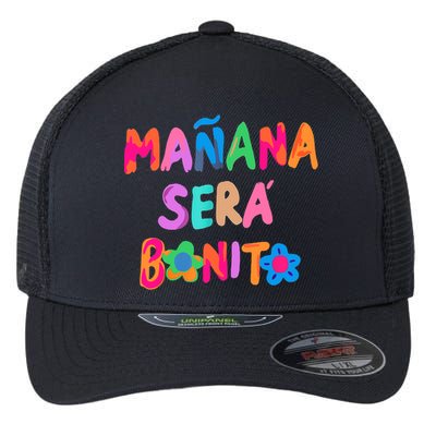 Mañana será bonito Flowers beauty Flexfit Unipanel Trucker Cap