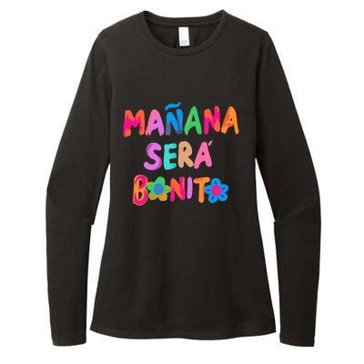 Mañana será bonito Flowers beauty Womens CVC Long Sleeve Shirt