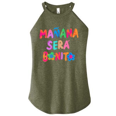 Mañana será bonito Flowers beauty Women’s Perfect Tri Rocker Tank