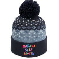 Mañana será bonito Flowers beauty The Baniff Cuffed Pom Beanie