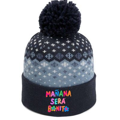 Mañana será bonito Flowers beauty The Baniff Cuffed Pom Beanie