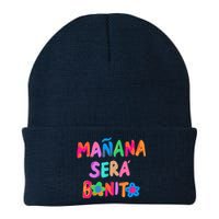 Mañana será bonito Flowers beauty Knit Cap Winter Beanie