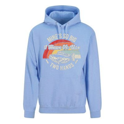 MineS So Big I Have To Use Two Hands Unisex Surf Hoodie