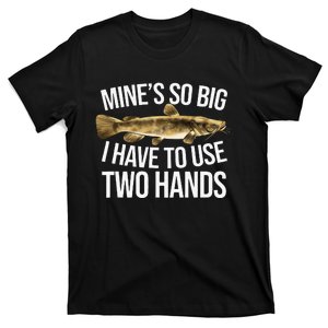 Mines So Big Fishing Fun Flathead Catfish Fishing Gift T-Shirt