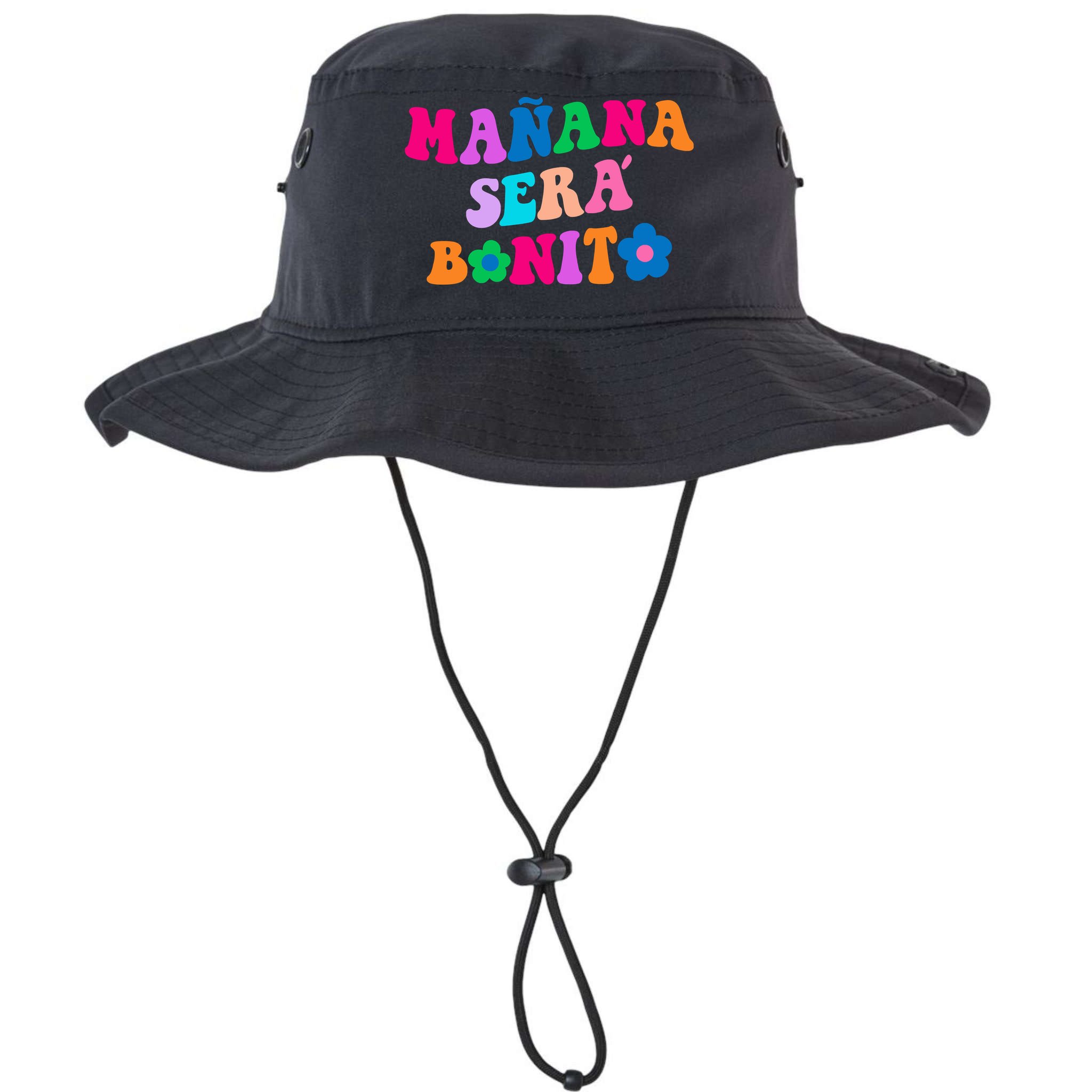 Manana Sera Bonito Words On Back Aesthetic Trendy Clothing Bucket Hat