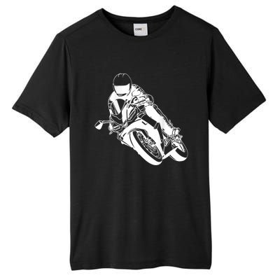 Motorcycle Shift Biker Motorcyclist Tall Fusion ChromaSoft Performance T-Shirt