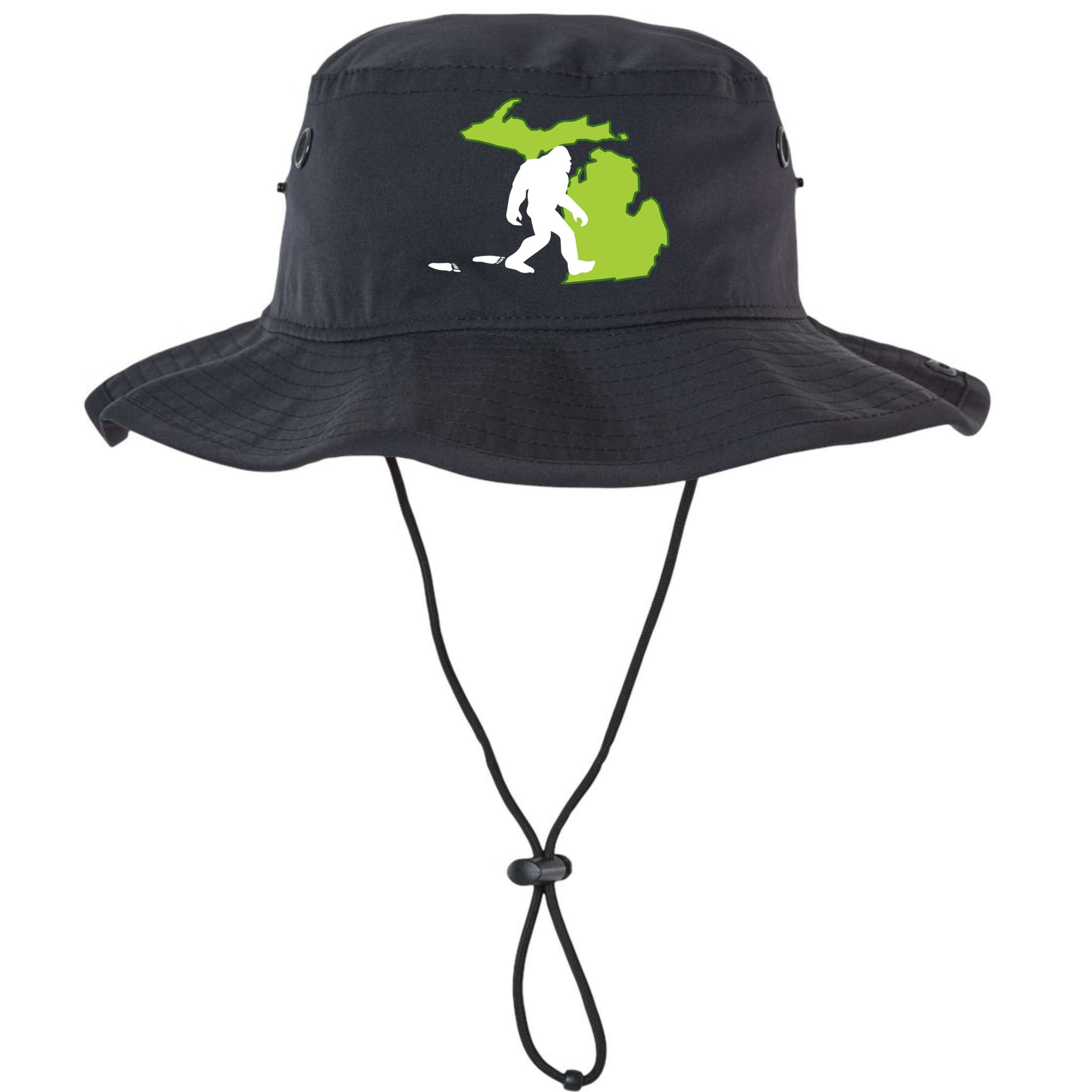 Michigan State Bigfoot Hunter Gift Great Gift Bucket Hat
