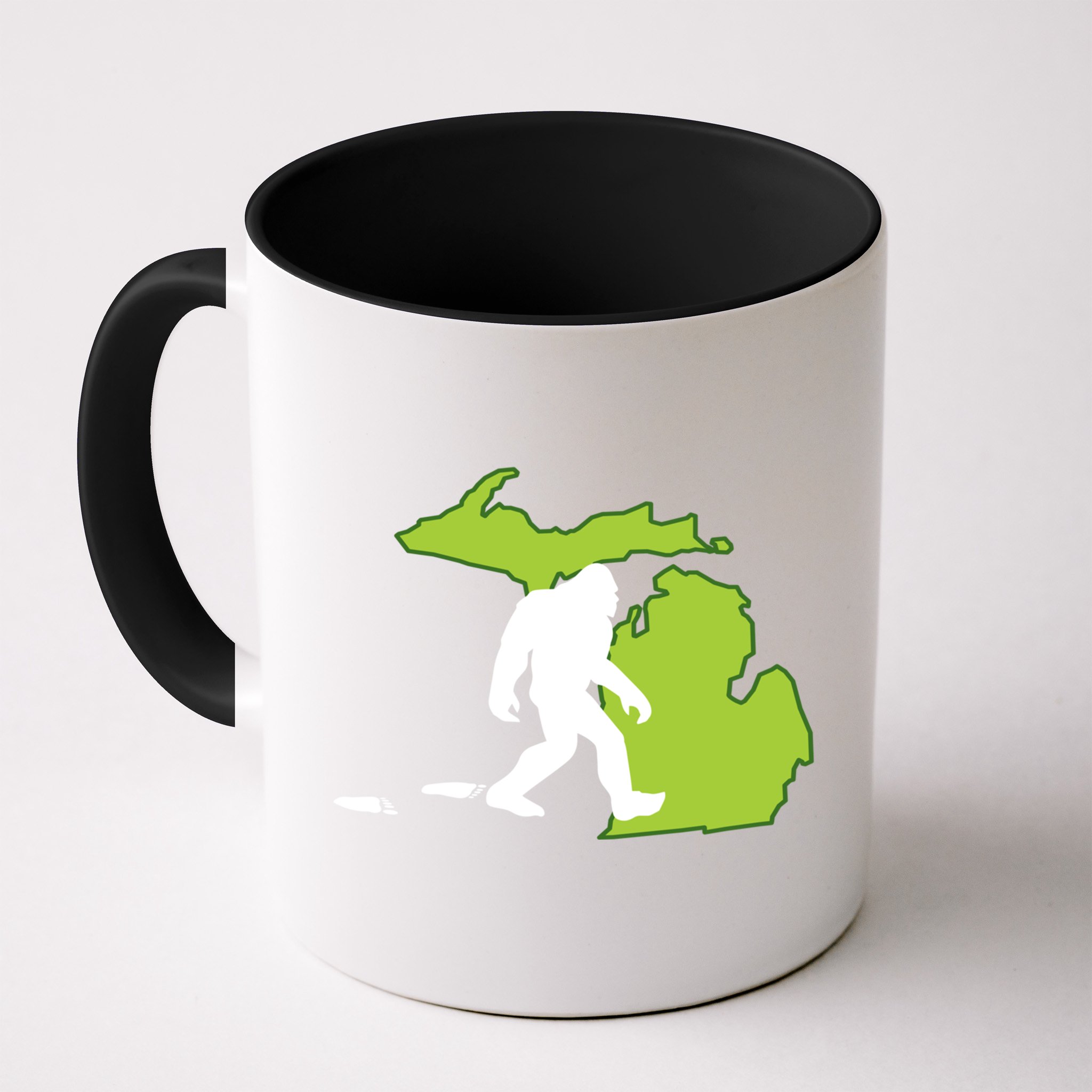 Michigan State Bigfoot Hunter Gift Great Gift Mug