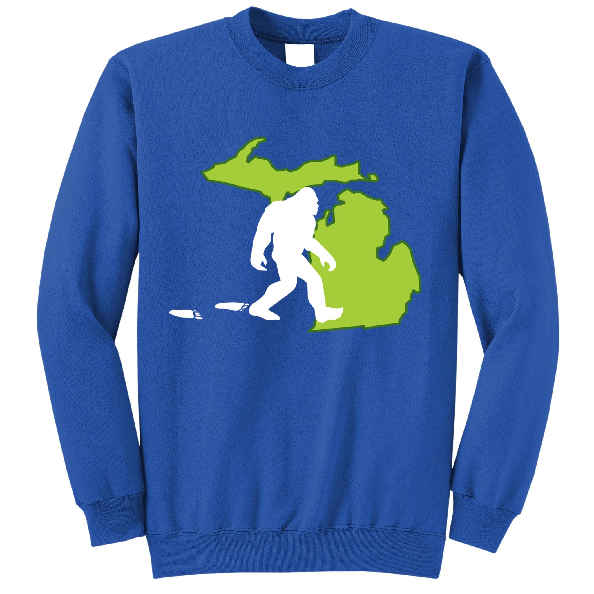Michigan State Bigfoot Hunter Gift Great Gift Sweatshirt