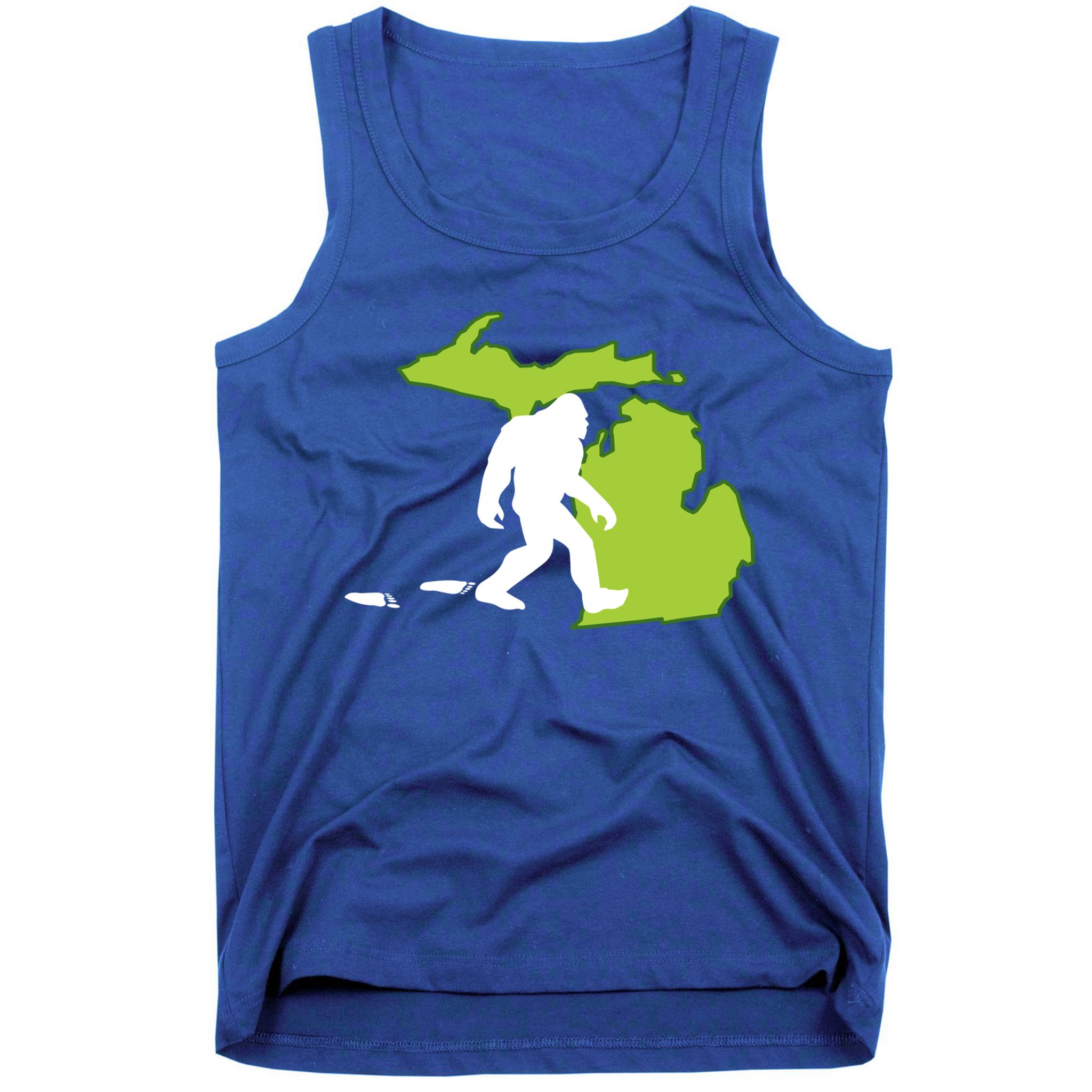Michigan State Bigfoot Hunter Gift Great Gift Tank Top
