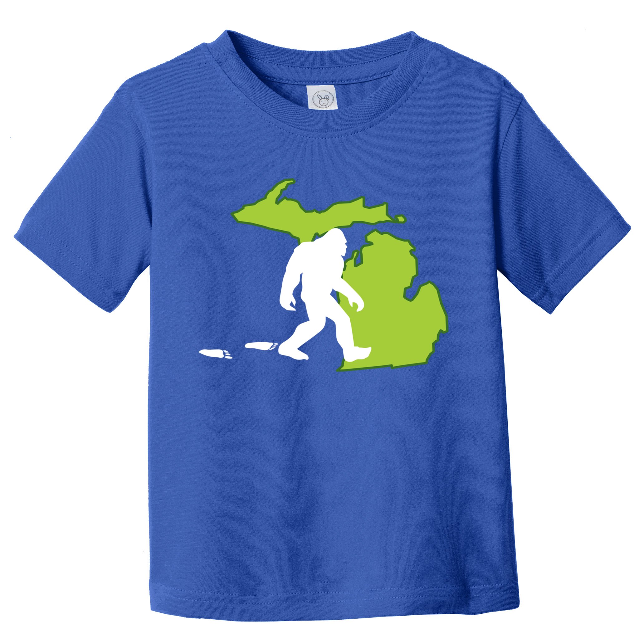 Michigan State Bigfoot Hunter Gift Great Gift Toddler T-Shirt