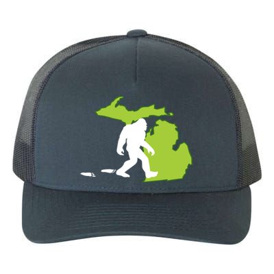 Michigan State Bigfoot Hunter Gift Great Gift Yupoong Adult 5-Panel Trucker Hat