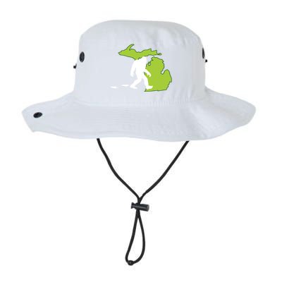 Michigan State Bigfoot Hunter Gift Great Gift Legacy Cool Fit Booney Bucket Hat