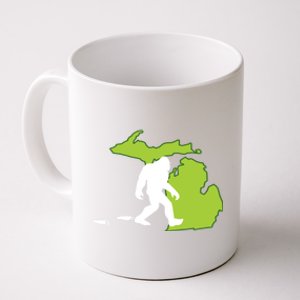 Michigan State Bigfoot Hunter Gift Great Gift Coffee Mug