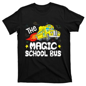 Magic School Bus Driver Funny Seatbelts Everyone Job Pride T-Shirt