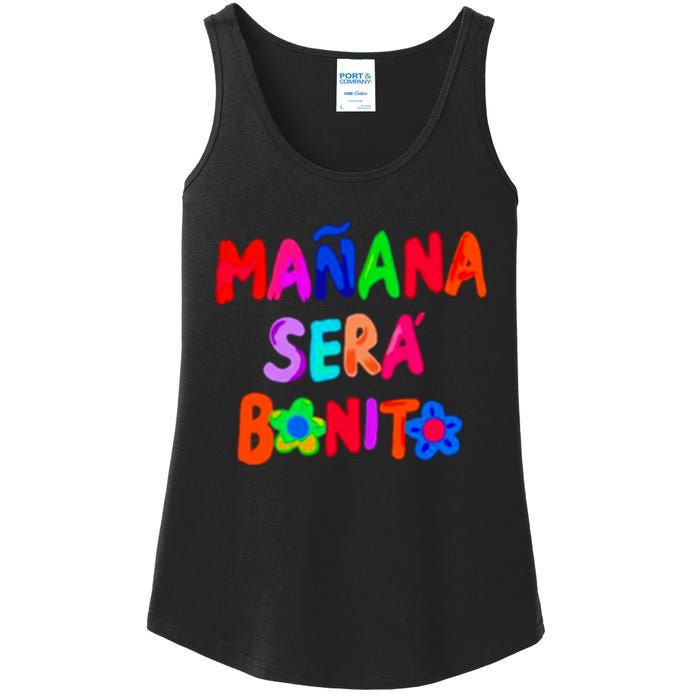 Manana Sera Bonito Funny Saying Ladies Essential Tank