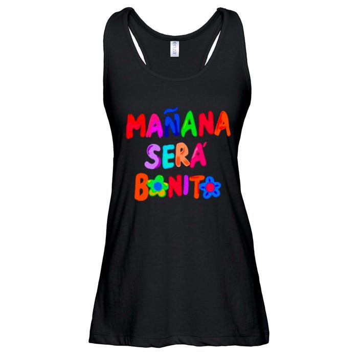 Manana Sera Bonito Funny Saying Ladies Essential Flowy Tank